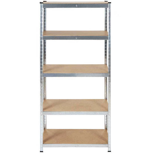 Bakaji Shelf Dexion Galvanized 75x30x180cm 02825056