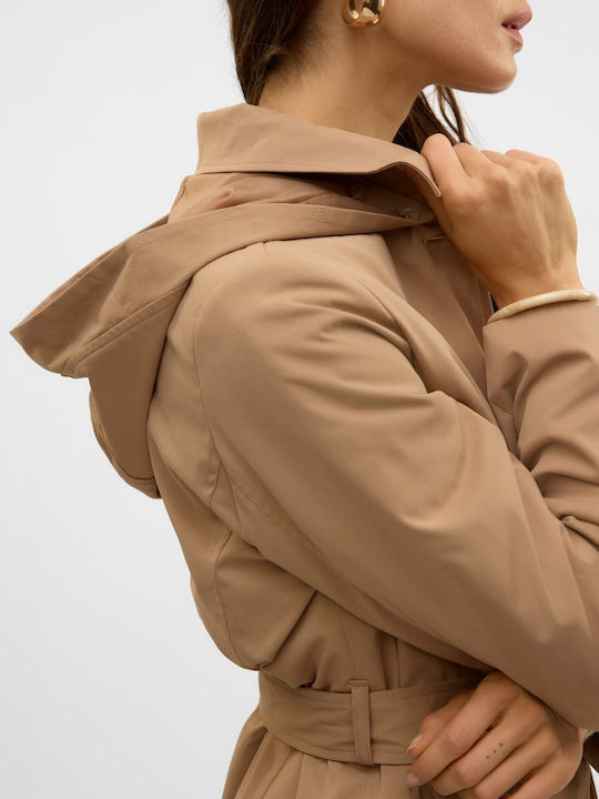 Damen Tiger Eye Trenchcoat