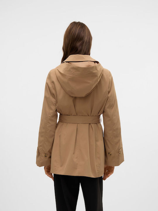 Damen Tiger Eye Trenchcoat