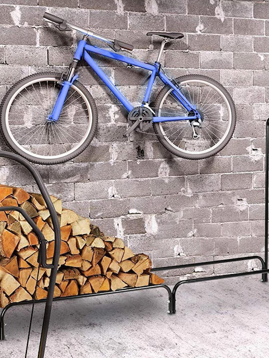 Bakaji Metallisch Regal Holzlagerung 240x35x120cm