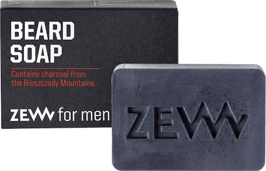 Zew Men Beard Oil, Soap, Case & Brush 4 In1 Simple Lumberjack Set