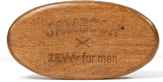 Σετ Λάδι Βάλσαμο & Βούρτσα Γενειάδας Zew Men X Jameson Beard Set