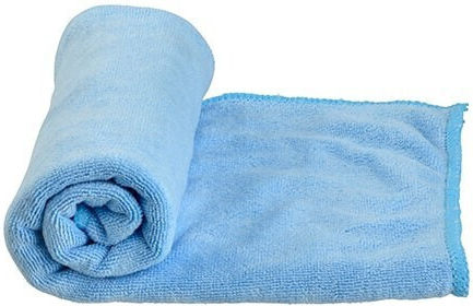 CarePlus Πετσέτα Microfiber Προσώπου σε Θήκη Μπλε 80x40εκ.