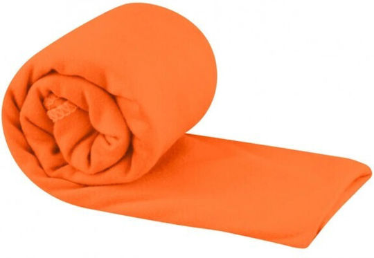 Sea to Summit Pocket Πετσέτα Microfiber Προσώπου σε Θήκη Πορτοκαλί 80x40εκ.