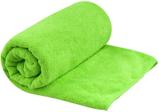 Sea to Summit Tek Microfiber Face Towel with Case Lime 100x50cm
