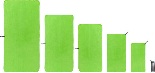 Sea to Summit Tek Microfiber Face Towel with Case Lime 100x50cm