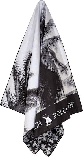 Greenwich Polo Club Microfiber Towel Body 280g/m² Double-Sided White 80x170cm