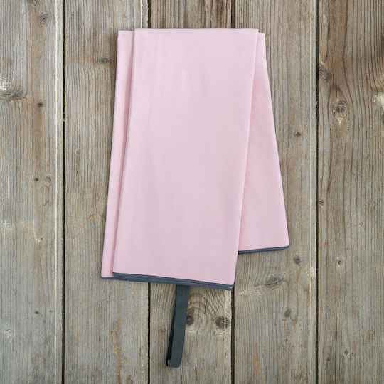 Nima Riva Πετσέτα Microfiber Σώματος Ροζ 160x90εκ.