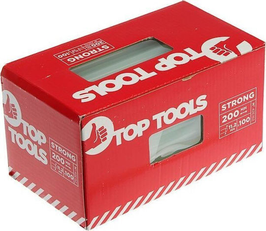 Top Tools Ράβδοι Σιλικόνης 9510 Διάφανο 11mm 100τμχ