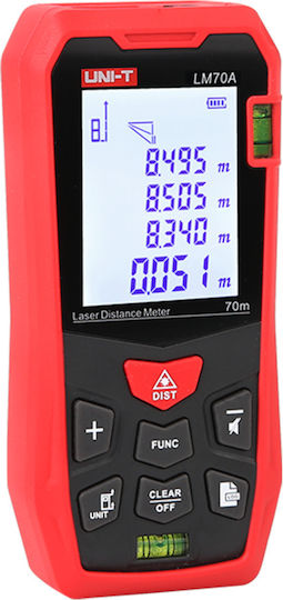 Uni-T Laser Distance Meter LM70A with Range up to 70m