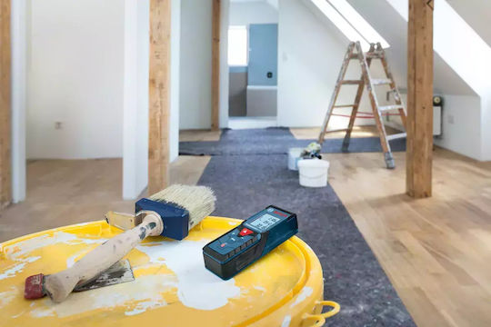 Bosch Laser Entfernungsmesser GLM 40 Professional mit einer Messreichweite von bis zu 40m