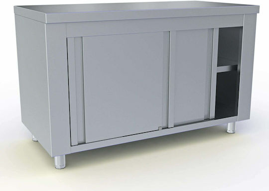 Dominox Ερμάριο με Συρόμενες Πόρτες 100x70x86cm