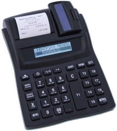 Datecs CTR-150 Ταμειακή Μηχανή με Μπαταρία σε Μαύρο Χρώμα