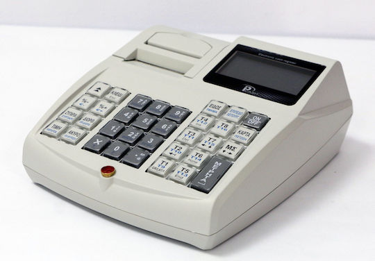 IP IP-Cash Registrierkasse mit Batterie in Weiß Farbe