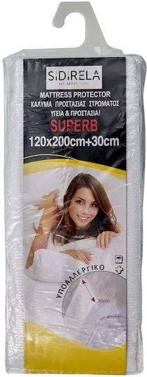 Sidirela Superb King Size Αδιάβροχο 180x200x25εκ.