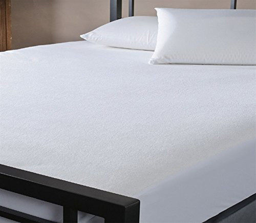 Gentug Протектор за матрак Единичен Водоустойчив с Ластици Comfort Nights Бял 100x200бр