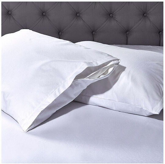 SB Home Protecție pentru Saltea Queen Waterproof cu Fustă Alb 160x200+30buc