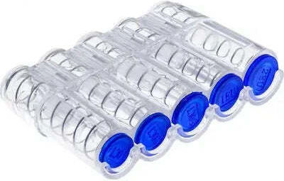 Waiter's Coin Case 5 Places Universal Coin Holder Money Boxes Portable Coin Case Storage Box Rounded Coin Holders Cashiers Waiters Taxi Drivers Clear