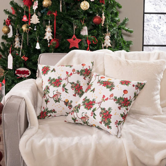 Teoran Christmas Decorative Rectangular Pillowcase Multicolored 30x50cm
