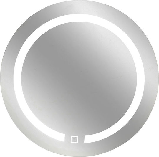 5Five Wall Mirror with LED Lighting Diameter 45cm 1pcs