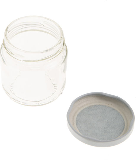 Βαζάκι Γυάλινο με Καπάκι Βάζα 40ml (20τμχ)