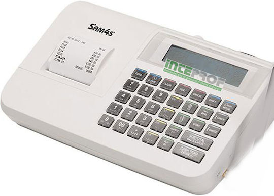 SAM4S NR-320 NET Tragbare Registrierkasse ohne Batterie in Weiß Farbe