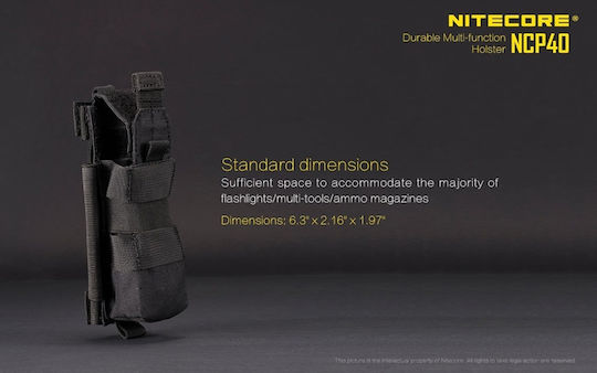 NiteCore ΝCP40 B Flashlight Case NCP40