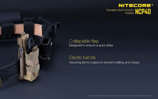 NiteCore ΝCP40 B Flashlight Case NCP40