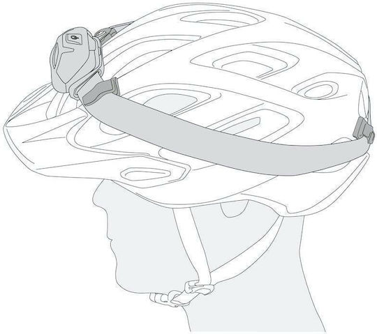 Petzl Uni Adapter Αξεσουάρ Φακού Φωτισμού Κλιπ Κράνους