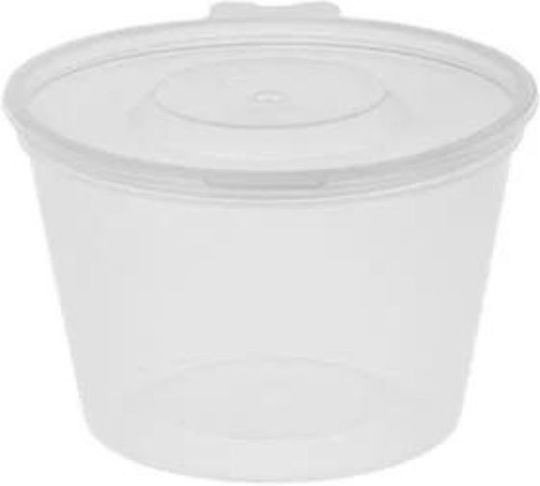 Intertan Disposable Plastic Tableware for Sauce 60ml Transparent 50pcs