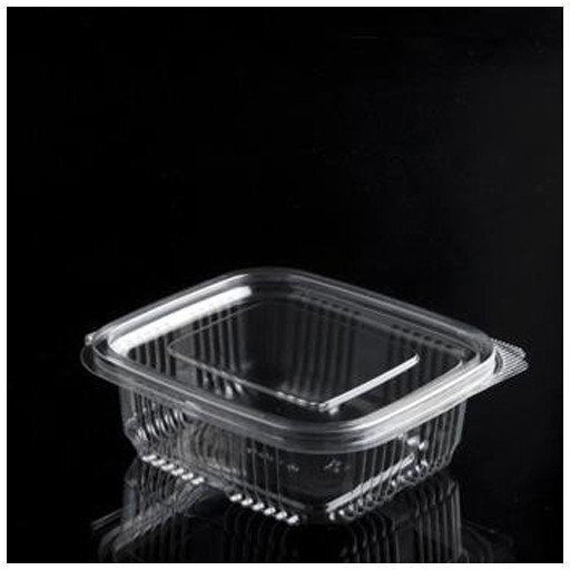 Lux Plast Disposable Plastic PET Tableware for Cold 375ml Transparent