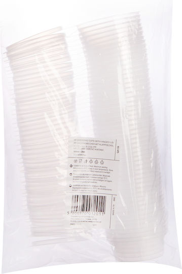Intertan Disposable Plastic Tableware for Sauce 60ml Transparent 50pcs