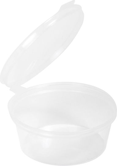 Intertan Disposable Plastic Tableware for Sauce 60ml Transparent 50pcs