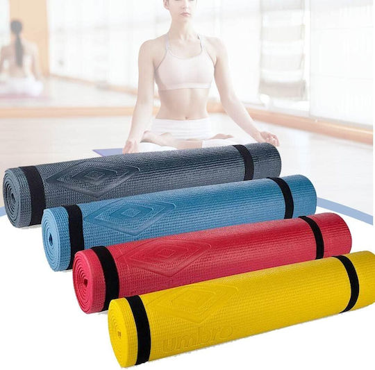 Bakaji Set of 2 Non-Slip Yoga Mats 175 X 60 Cm Fitness Training Mats 02840694