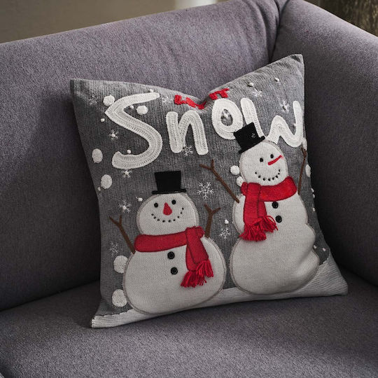 Gofis Home Christmas Decorative Square Pillowcase 43x43cm