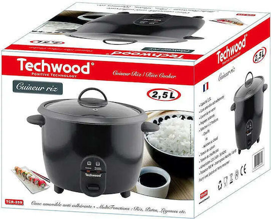 Techwood Rice Cooker 900W cu Capacitate 2.5lt