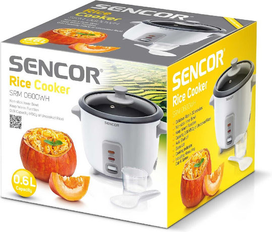 Sencor Rice Cooker 300W with Capacity 0.6lt