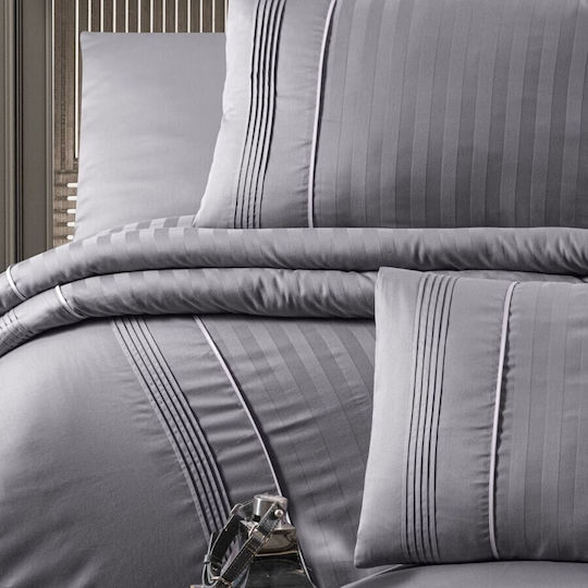 First Choice Set Double 200x220 Gray (quicksilver)
