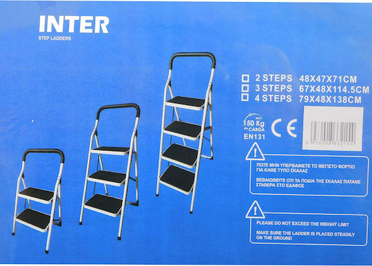 Speziales Stehleitern Eisen 2 Stufen 110cm