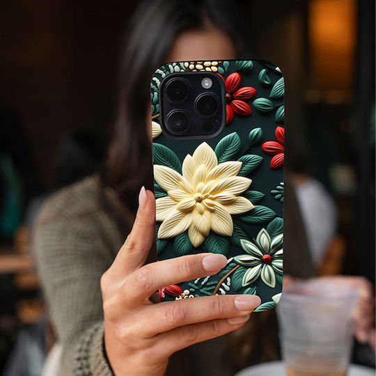 Θήκη Sonique 3d Flower Series Vivo Y74s Vivo Y76 5g Πράσινο