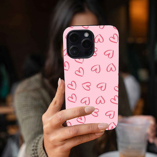 Θήκη Sonique Heart Series Google Pixel 8a 5g Ροζ