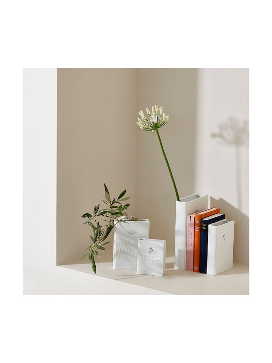Raeder Decorative Vase Bloom White