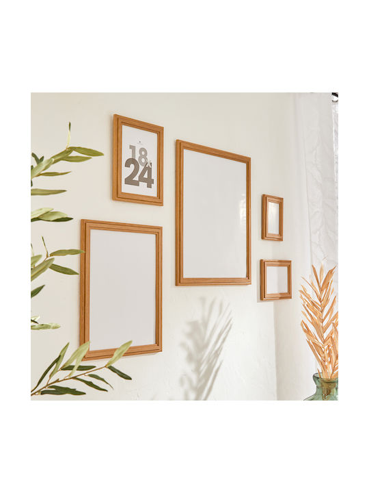 Alix Wooden Photo Frame With Beige Frame