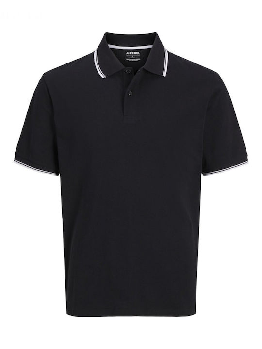 Polo T-shirt Μαυρο