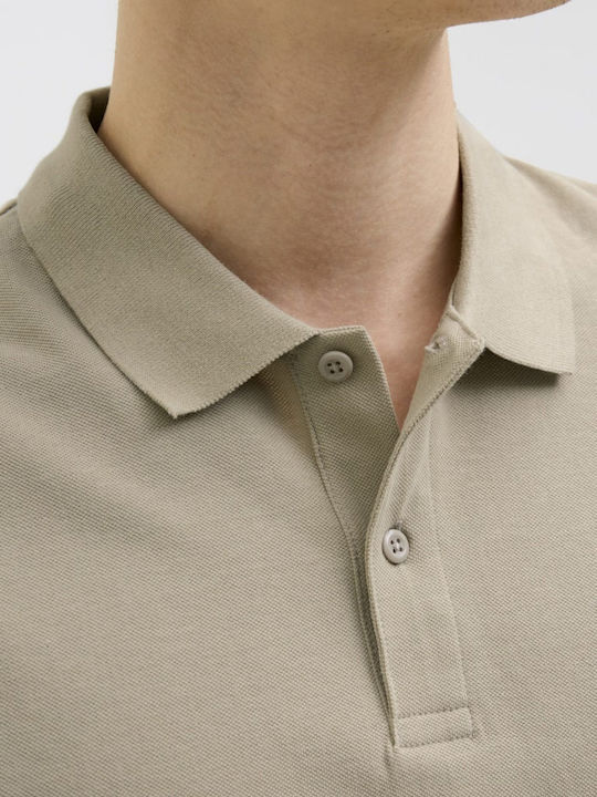 Polo T-shirt Beige