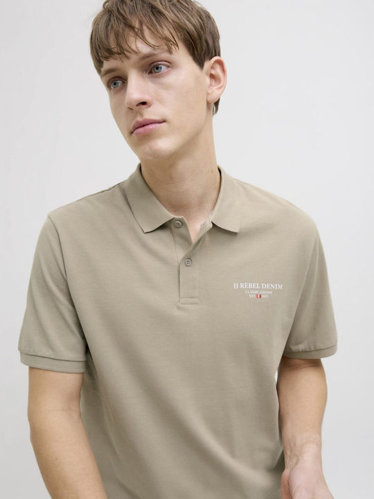 Polo T-shirt Beige