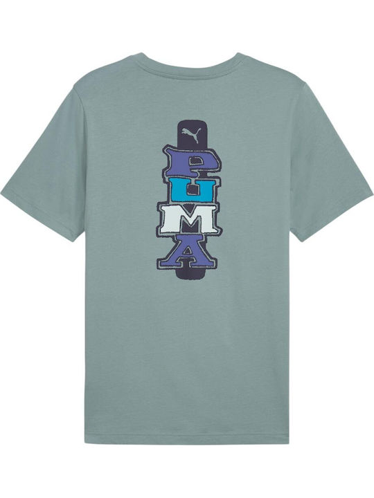 PUMA Graphics T-shirt Πράσινο