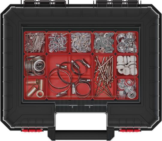 Kistenberg Handwerkzeugkasten Kunststoff B38.4xT33.5xH14.4cm