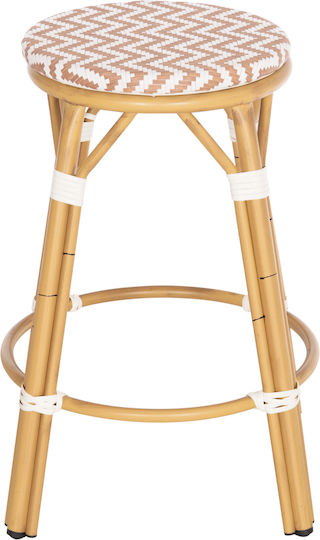 Stool for Bar Outdoor Chino Natural 43x43x65cm