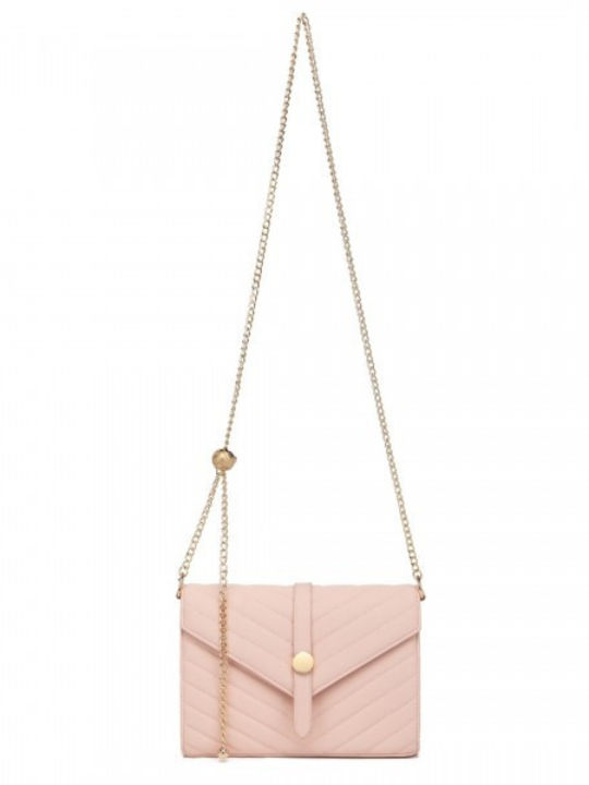 De piele Geantă de damă Crossbody Roz